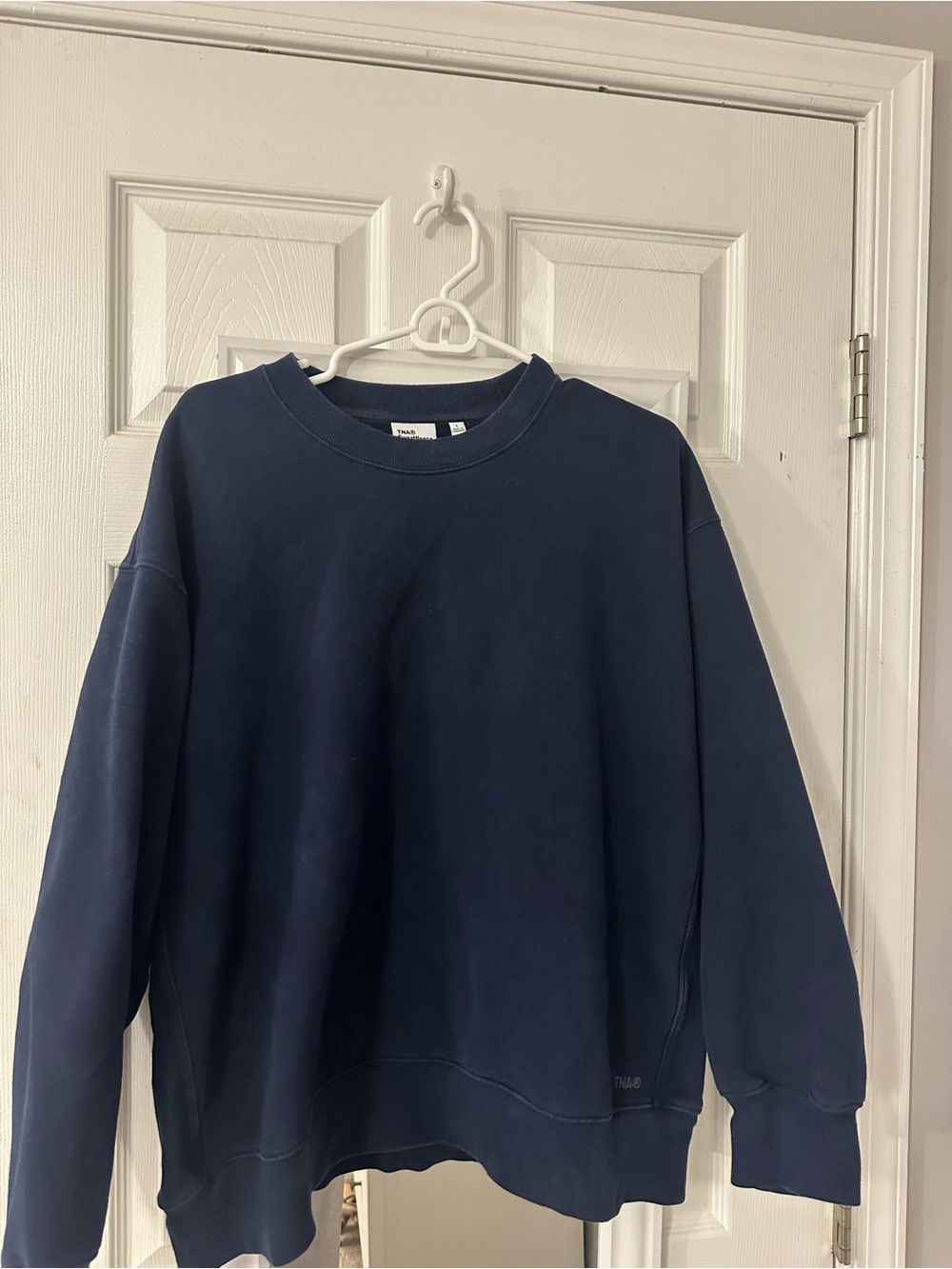 TNA Men's Navy Crewneck Sweatshirt